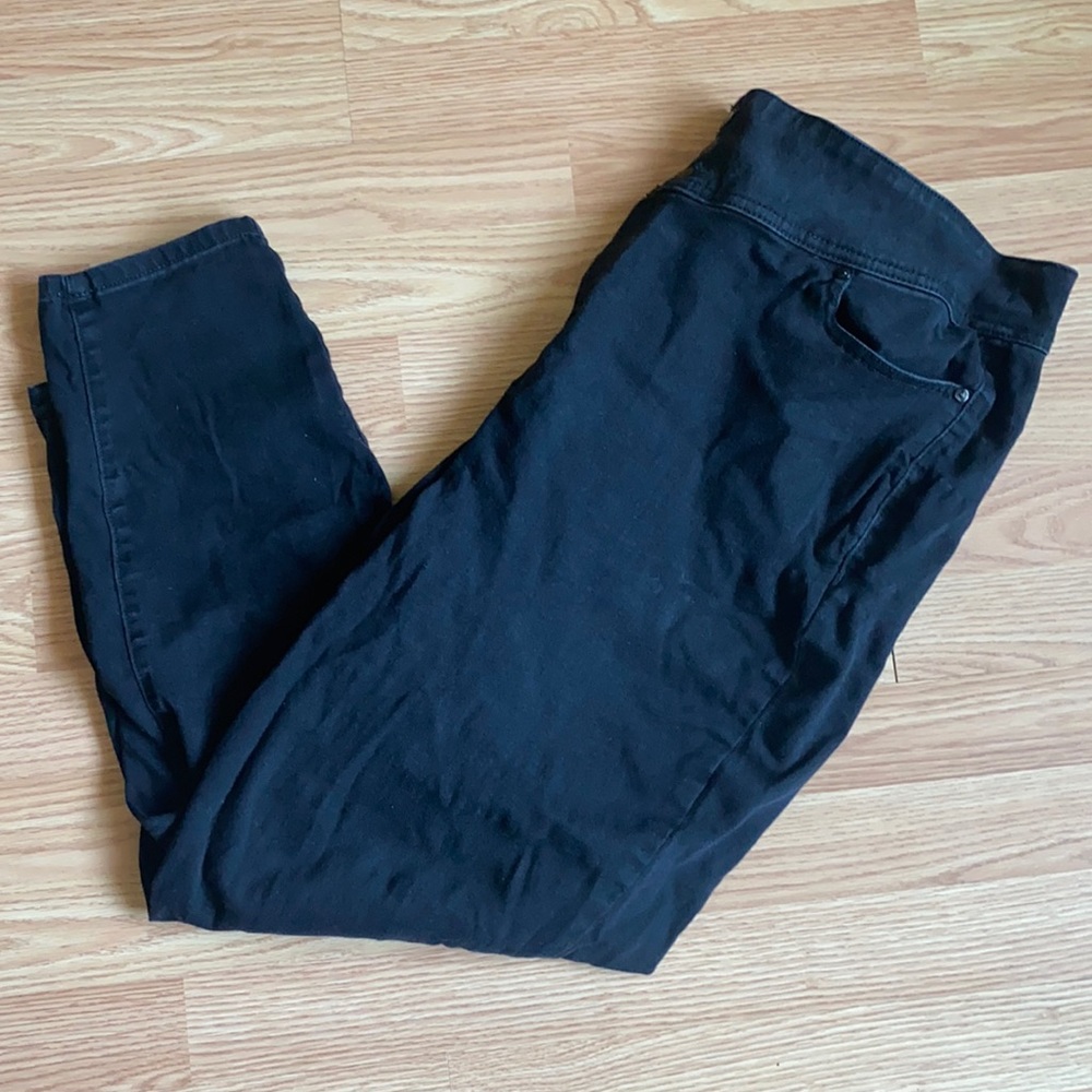 Lane Bryant Size 22 Black Pants